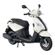Yamaha Qiaoge iPlus125 pedal fuel motorcycle, fuel-saving commuter transportation, cost-effective, ivory white upgraded model