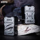 ZIPPO lighter official one-eye ten thousand years slim machine shell windproof kerosene gift set for men zp one eye ten thousand years-gift package set containing oil