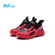361 Children's Cotton Shoes 2025 Winter Light Cushioning Plus Velvet Warm Sports Running Shoes for Men, Women, Small, Medium and Large Children Black 32