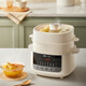Bear white porcelain electric stew pot micro-pressure electric stew pot casserole household soup stew health pot mini small BB pot baby food supplement porridge 2-4 people DDZ-J25L3