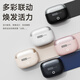 Lenovo's 2025 new flagship Bluetooth headset, in-ear Bluetooth 6.0, true wireless, smart noise reduction, ultra-long battery life, HD call music, high-quality games, sports and running, Qian Yunmi, new Bluetooth V6.0 - low latency for games, ENC call noise reduction - light luxury leather pattern design