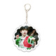 
Zhang Guiyuan's new peripheral double-sided transparent keychain school bag pendant to support students' gift customization KXPB16778 5CM