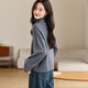 Shexi (Srcr) 365g thickened 100% wool sweater for women autumn and winter loose knitted base layer