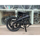P10 folding bicycle new PAA003P10 disc brake 10-speed hollow integrated chainring black 20 inches _22 inches