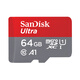 SanDisk 64GB TF (MicroSD) memory card A1 U1 C10 Extremely high-speed mobile version memory card, reading speed 140MB/s mobile phone tablet game console memory card