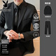 Playboy (playboy) coréen costume costume de costume masculin professionnel du costume formel pour hommes de la classe de robe de mariée