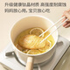 Bear ceramic non-stick small milk pot ceramic coating healthy food supplement soup pot hot milk 18cm universal stove