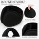 KINGXIAOJING German winter warm earmuffs, earmuffs, men's back-worn earmuffs, foldable earmuffs, winter women's ear warmer hats, black polar fleece, extended and thickened, foldable, back-worn earmuffs, 1 piece