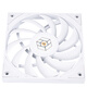 Limin (thermalright) TL-C12015 12015 ventilateur 12cm Étui mince ventilateur de refroidissement 15 mm ventilateur 4pin PWM S-FDB V2 portant TL-H12015W ventilateur mince blanc [boîte]