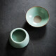 Ru kiln tea drain ceramic hole integrated tea filter tea set accessories ceramic tea separator tea filter tea god Ru kiln Qingyun tea drain