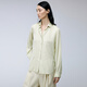 Jiangnan Buyi (JNBY) shopping mall same style 23 autumn new shirt lapel long sleeve 5N8211930 058/green gray white M