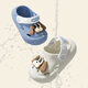Babycrayon puppy hole shoes children's slippers girls indoor and outdoor wear home baby girl anti-collision cute beige puppy 15 cm inner length_suitable for foot length 14.5cm