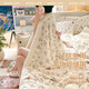 Gaorui blanket, nap blanket, office air-conditioning blanket, sofa blanket, small blanket, lambswool student dormitory quilt, thickened floral dog A-type fabric, can be covered or spread, single blanket 1.2*2.0m, double layer thickened