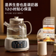 Oaks all-glass health kettle multi-functional mother and baby constant temperature kettle baby milk electric kettle 0 glue milk regulator YS125 basic model