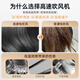 CONFU high-speed hair dryer household high-power billion-level negative ion quick-drying hair care Chinese Valentine's Day birthday gift for girlfriend hair dryer F11 billion-level negative ion hair care + high-grade gray