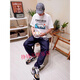 
Human Made Japanese trendy brand human made letters tigress bat short-sleeved men and women ins spring and summer polar bear duck T-shirt 3878 white L