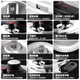 SUPOR pressure cooker household Qiaoyikai 316L stainless steel large capacity pressure cooker induction cooker gas universal Qiaoyikai pressure cooker 316L steam grid type 22cm7.2L 22cm