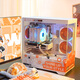 Colorful Orange Cat RTX 5060 Ti Orange Shadow Orange customized DIY assembly machine desktop computer host Intel i5-14600KF Orange Cat complete machine configuration five U7-265KF + 5060Ti Orange Cat