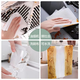 Kitchen rags, rolled kitchen towels, wet and dry disposable oil-absorbing and water-absorbing disposable lazy rags, enlarged and thickened, 1 small roll trial pack