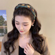 Idel twist high skull headband women's 2025 new high-end fashionable headband daily wear hairpin headband H540 twist headband 3-piece set