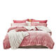 Mengjie Home Textiles Milk Velvet Flannel Three or Four Piece Set Thickened Crystal Coral Velvet Winter Warm Velvet Quilt Cover 248x Fudonna Candy Powder-Baby Velvet 1 Point 2m Bed Quilt Cover 150*200cm