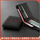 Hraret Light Luxury Luxury Men's Wallet Men's Genuine Leather Ticket Clip Clip de billetera SIMPLE BOLSA BOLSA BOLSA MONEDA MONEDA MUNIL. Nota, elija el color requerido antes de realizar un pedido