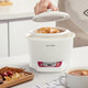 Tianji (TONZE) electric stew pot, electric stew pot, water-proof stew pot, baby bb pot, maternal and infant food supplement, porridge, soup pot, stew pot, white porcelain gallbladder DGD7-7B 0.7L milky white 0.7L mini nutrition pot