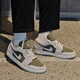 Nike Basketball Shoes Men's Summer New Air Jordan 1 Low AJ1 Joe 1 Casual Low-top Sports Shoes HV4089-201/Sail White/Medium Olive Green/Light Earth Brown 40
