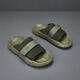 KLWP Hong Kong Luxury High-Ghd Brand Men's Shoes Summer Casual Sapersons Slippers Toe Toe Cow Whide se puede usar fuera de versátil e informal 39 VERDAD 39