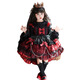 Gardenia Girls Vampire Lolita Dress Halloween Dress Performance Tutu Skirt Within 60 characters Single-piece suspender skirt comes with tail 100 cm