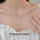 MZMZ platinum necklace women's pt950 platinum clavicle chain versatile accessories Valentine's Day birthday gift for girlfriend and wife local warehouse/next day delivery - light luxury moissanite necklace