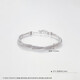 Beijing Gold Trading Center Co., Ltd. Platinum Bracelet Double-layer Twisted Gold Bead Twist Bracelet as a gift for your girlfriend as a gift, about 17.85g