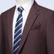 Septwolves Jacket Expert Light Luxury Suit Men's Autumn and Winter One Button Single Slit Two-piece Wedding Banquet Sheep Wool Suit Suit Dark Red L 175 120-135Jin Jin is equal to 0.5 kg