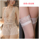 Manyan Sexo Rose de encaje Perspectiva de hilo Conjunto de mono sexy Canteras abiertas sin tentación coqueteo Puro deseo apretado Qqny Purple Single Tamaño