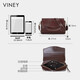 Viney cowhide bag women's bag brand crossbody pillow bag light luxury shoulder bag birthday gift high-end gift for girlfriend and wife