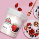 New Hope Fruit Full Warehouse Strawberry + Mulberry 370g*2 Cups Flavored Fermented Lacto Yogurt Yogurt Huorun E-commerce Upgrade