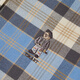 Teenie Weenie Bear Women's Shirt 2025 New Temperament Style Style Retro Plaid Shirt Blue L
