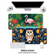 
Original suitable animal forest series mouse pads for super large male and female wrist guards computer office desk pads customized learning desk pads 16794 Secret Forest-Flamingo 600x300mm x 2mm