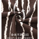 Nightgown with chest pad for women spring and autumn long sleeves 2025 new striped loose dress summer long home clothing A13077 M