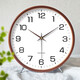 KODO solid wood clock living room table clock creative desktop modern simple new retro pendulum clock display type wall clock ornaments Fulu Jixiang-10 inches solid wood frame no Specifications