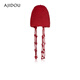 AJIDOU Hat Warm Red Woolen Hat Women's Fashion Casual Hat New Year's Eve Gift Red One Size