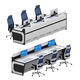 Monitoring console, command center console, dispatching console, monitoring center workbench, conference table, curved monitoring console. Customize more styles of consoles. Consult customer service.