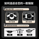 Xin Yingzhi (YINGZHI) gas stove bracket thickened cast steel gas stove bracket anti-slip frame windproof energy-saving cover fire cover suitable for Midea Vantage Skyworth Supor Xiaomi Boss Konka, etc. 2 pack anti-slip and high temperature resistant | universal for milk pot and wok | four-claw upgraded and thickened version