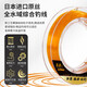 Imported main line for slippery and slippery roads, genuine sub-line, special fluorocarbon nylon fishing line for throwing poles and sea poles, golden main line, 120 meters, No. 4.0