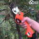 Aowei rechargeable apple tree shears lithium battery cordless electric pruning shears gardening pruning garden thick branches pruning branches 21V 3cm two batteries one charge