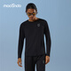 
Macondo original single product running long-sleeved T-shirt 9th generation breathable quick-dry sweat stains invisible and not easy to show night sea blue girl L