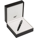 Montblanc (MONTBLANC) is open during the Spring Festival Meisterstück gold-plated fountain pen and ink pen p149 platinum-plated pre-sale F tip (0.5)
