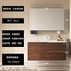 Gujia Home Badezimmerschrank mittelalterlicher Stil Keramik integriertes Becken Badezimmer Gesicht Waschbeckenschrank Kombination Waschbecken 6217