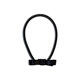 Xincong bow phone cord hair band new style high-end hair tie sweet versatile hair band headwear temperament black