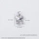 Lao Fengxiang PT950 platinum bell tassel longevity lock fish scale ruyi lock pendant diamond brand star meteor ring pendant platinum about 2.27g/ platinum bell longevity lock fish scale pendant